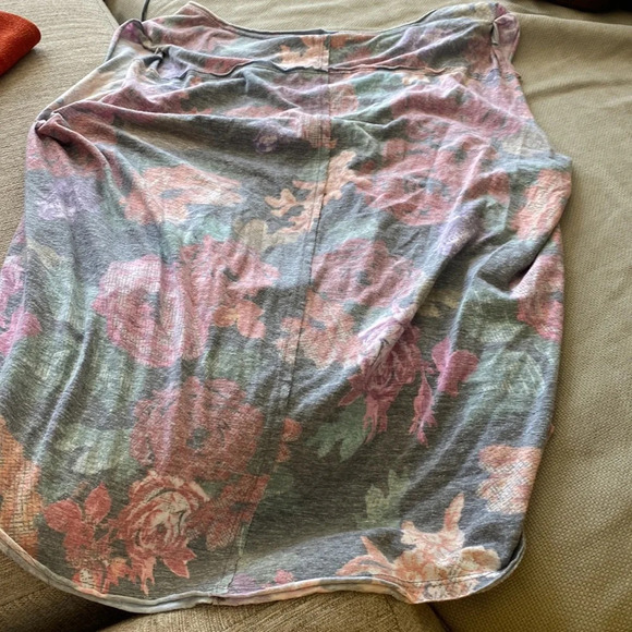 Free People We The Free Gardenia Floral High Low romantic size medium - Picture 6 of 9